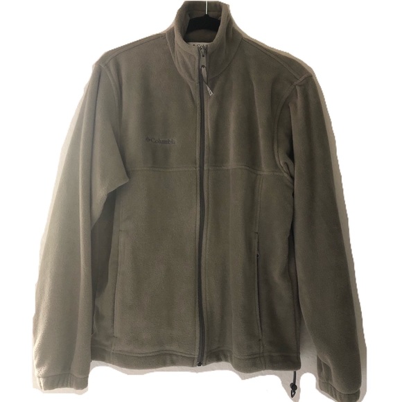 Green Columbia zip up jacket Great Condition - Picture 2 of 6